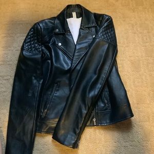Mural leather jacket size S